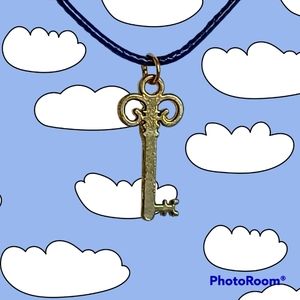 Vintage key necklace